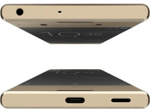 sony xperia xa1 plus gold 3D Model
