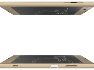 sony xperia xa1 plus gold 3D Модель