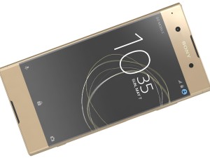 sony xperia xa1 plus gold 3D Модель
