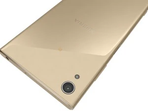 sony xperia xa1 plus gold 3D Model
