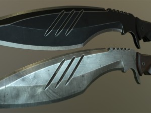 kukri knife 3D Model