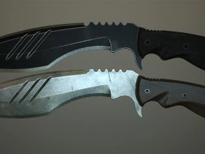 kukri knife 3D Model