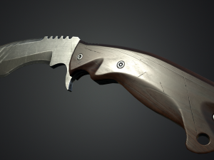 kukri knife Modèle 3D