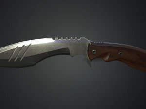 kukri knife 3D Model