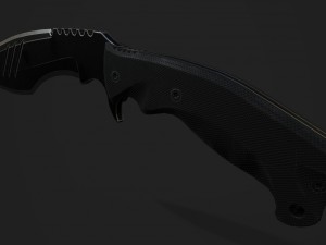 kukri knife Modèle 3D