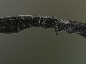 kukri knife Modèle 3D