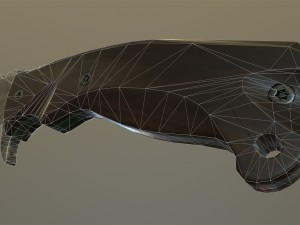kukri knife Modèle 3D
