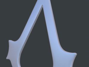 assasins creed pendant 3D Print Model