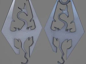 skyrim pendant 3D Print Model