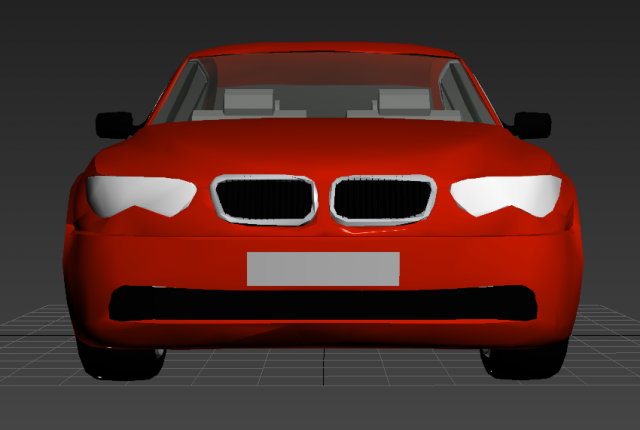 bmw 7 3D Model .c4d .max .obj .3ds .fbx .stl .blend 