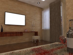 interior bedroom scene 3D Model