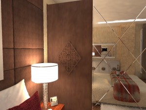interior bedroom scene 3D Model