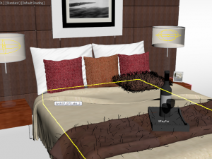 bedroom scene 3D Model