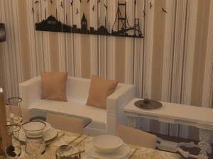 full restaurant and bar with wc 3D Model