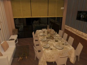 full restaurant and bar with wc 3D Model