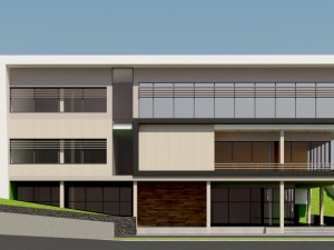 modern hous 3D 模型
