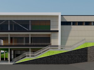 modern hous 3D 模型