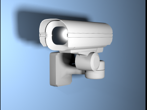 surveillance camera 3D 모델
