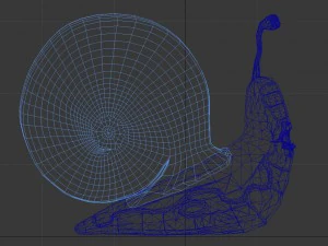 angry snail 3D Model