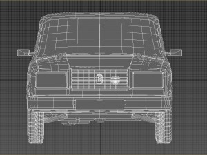 lada 2107 3D Model