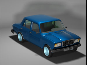 lada 2107 3D-Modell