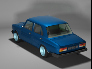 lada 2107 3D Model