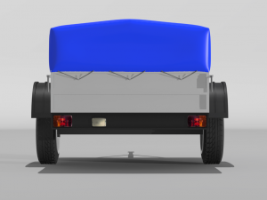 trailer 3D-Modell