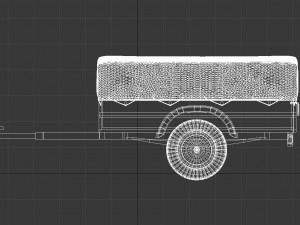 trailer 3D-Modell