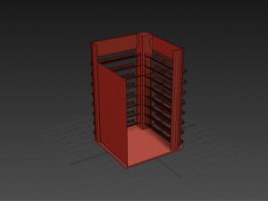 open display - chocolate and gum 3D मॉडल