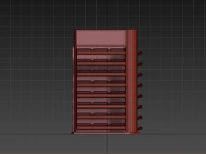 open display - chocolate and gum 3D Model