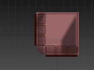 open display - chocolate and gum 3D Model
