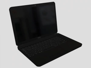 optimized lowpoly laptop 3D Model