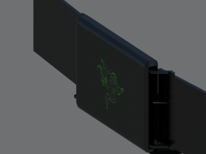 razor project valerie laptop 3D Модель