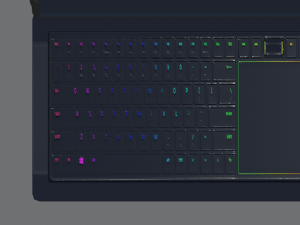 razor project valerie laptop 3D Модель