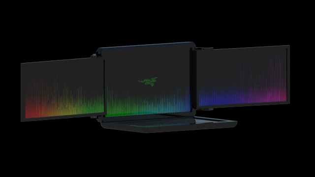 razor project valerie laptop 3D Модель .c4d .max .obj .3ds .fbx .stl .blend