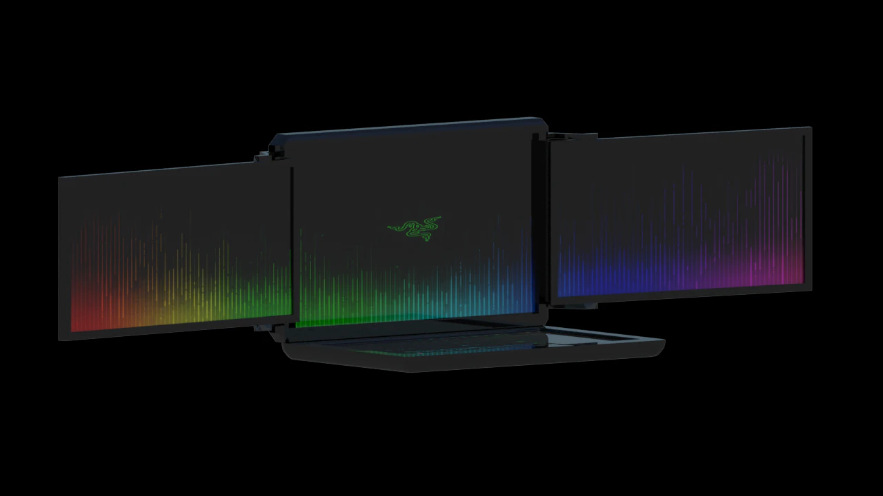 razor project valerie laptop 3D Model .c4d .max .obj .3ds .fbx .stl .blend 