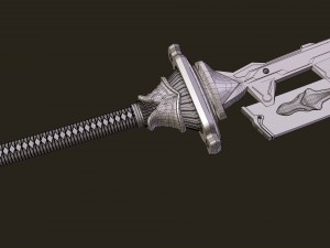 cruel blood oath - nier automata 3D Model