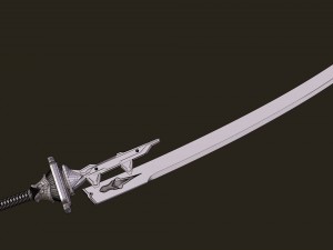 cruel blood oath - nier automata 3D Model