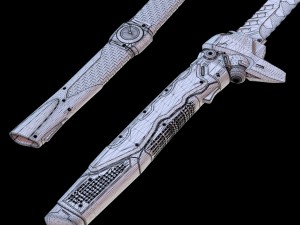 dragon blade - overwatch 3D Model