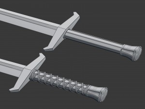 excalibur from king arthur legend of the sword 3D मॉडल