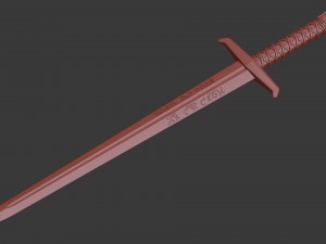 excalibur from king arthur legend of the sword 3D मॉडल