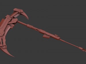crescent rose - rwby Modèle 3D