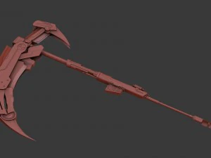 crescent rose - rwby 3D Model