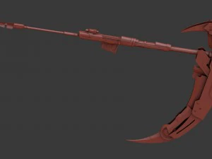crescent rose - rwby 3D Model