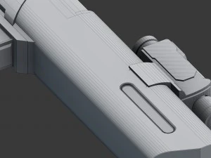 crescent rose - rwby 3D Model