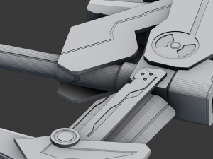 crescent rose - rwby Modèle 3D