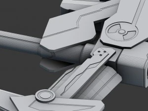 crescent rose - rwby 3D Model