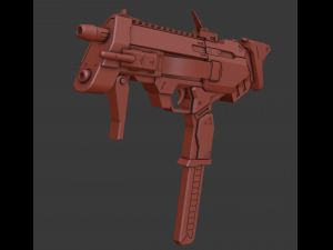 sombra machine pistol - overwatch Modelo 3D