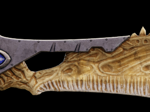 jawblade monter hunter Modelo 3D