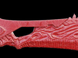jawblade monter hunter Modelo 3D